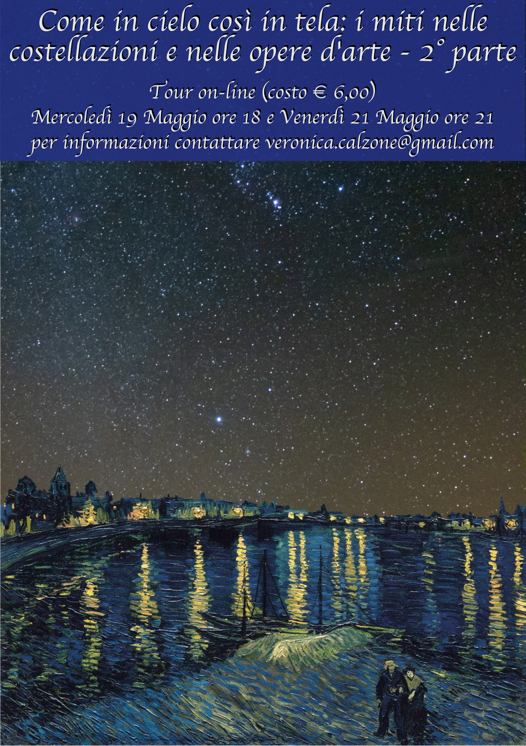 Come in cielo così in tela: i miti nelle  costellazioni e nelle opere d’arte